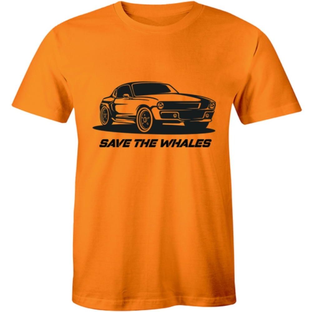 Save The Whales Funny World Peace T-shirt Tee